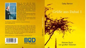 Coverdeckel Gaby Barton's 1. Dubai Print Buch