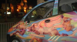 Gobal Village Festival - Spray Art Car Brockerhoff